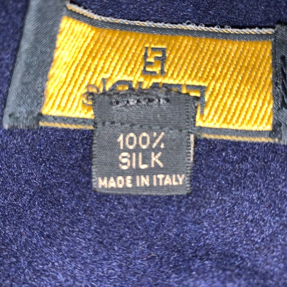 FENDI double faced SCARF silk & boiled wool - Picture 6 of 13